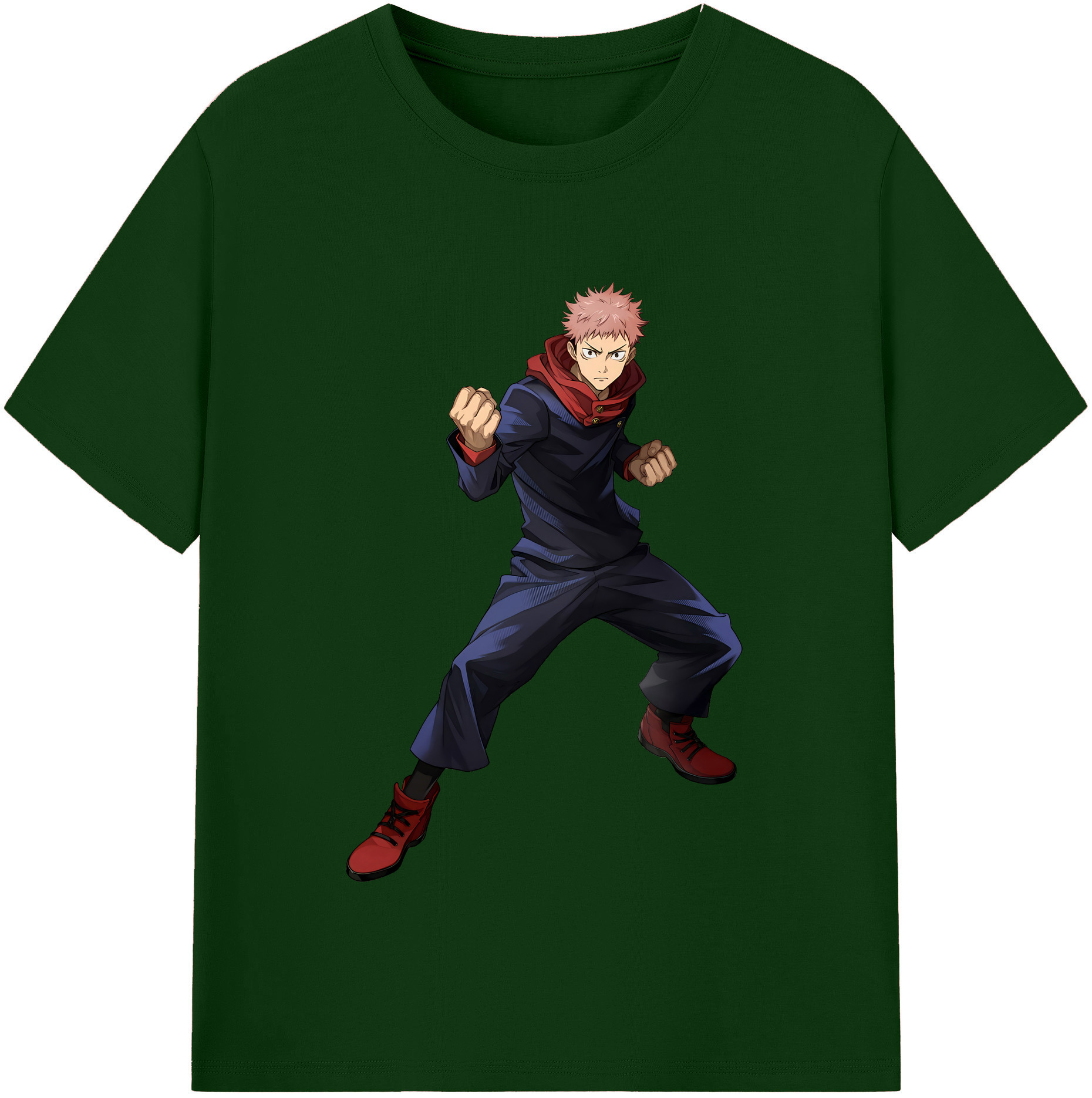（画像用） 呪術廻戦 Jujutsu Kaisen 綿100％半袖Tシャツ（フロントプリント）